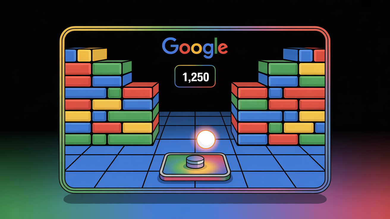 Google Block Breaker